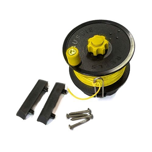 Aussie Reels Cuda Spearfishing Reel with Yellow Line