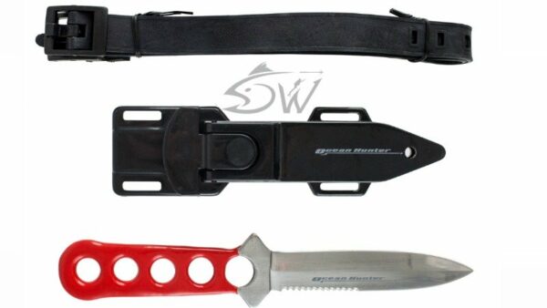 Ocean Hunter Redback Knife - Spearfishing Gear Freediving Scuba Diving Snorkeling Equipment - Diversworld Online Shop Cairns Australia