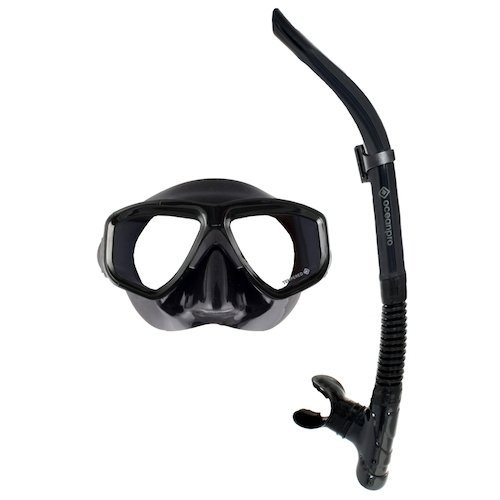 OceanPro Eclipse Mask Snorkel Set - Spearfishing Gear Freediving Scuba Diving Snorkeling Equipment - Diversworld Online Shop Cairns Australia