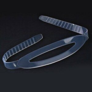 Ocean Pro Silicone Mask Strap Clear - Diversworld Spearfishing Scuba Diving Freediving Gear Australia Cairns