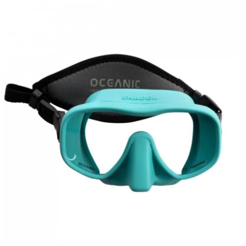 Oceanic Shadow Mask Mini Turquoise - Diversworld Spearfishing Scuba Diving Freediving Gear Australia Cairns