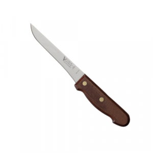 Victory 15cm carbon steel straight boning knife wooden handle