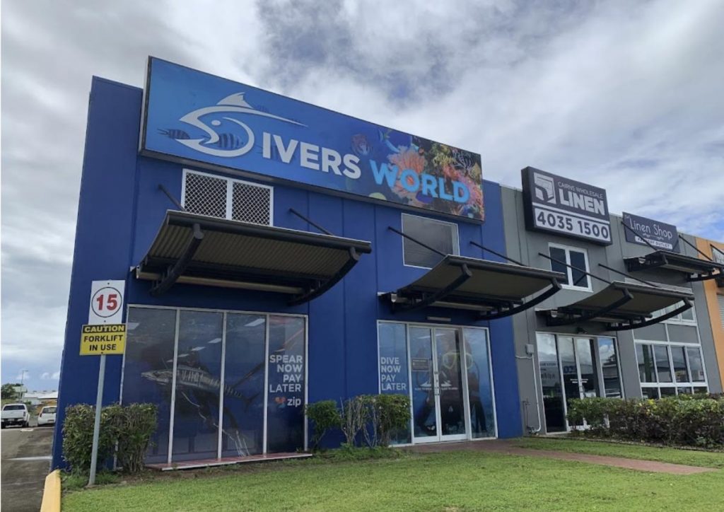 Diversworld Spearfishing Scuba Diving Equipment Commercial Dive Gear Shop Aumuller Street Portsmith Cairns Australia