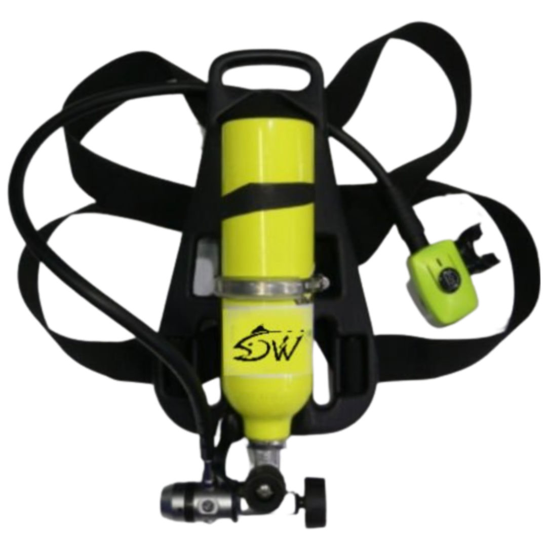 Diversworld Complete Independent Bailout system - Close Up - Diversworld Cairns - Commercial Diving