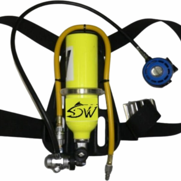 Diversworld Complete Inline Bailout system - Close Up - Diversworld Cairns - Commercial Diving (1)