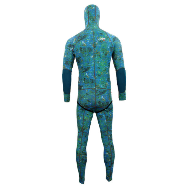 Ocean Hunter Chameleon Extreme HS Full Suit Back - Diversworld Cairns - Australia