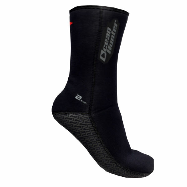 Ocean Hunter Plush Socks 2mm - Diversworld - Scuba Diving Spearfishing Gear - Cairns - Australia copy