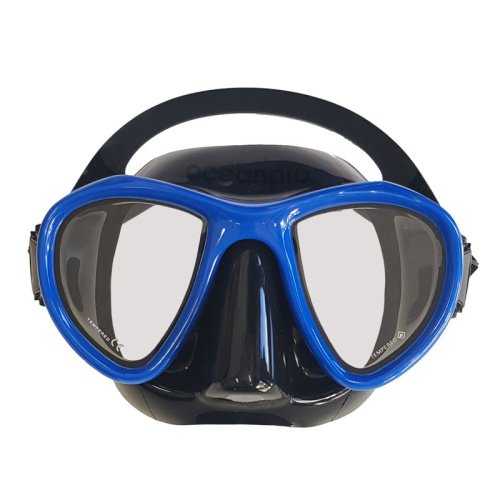 OceanPro Kiama Mask Blue Black - Diversworld Spearfishing Scuba Diving Equipment Commercial Dive Gear Shop Cairns Australia