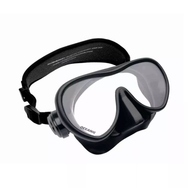 Oceanic Shadow Mask Black w Strap - Diversworld - Spearfishing - Cairns - Australia