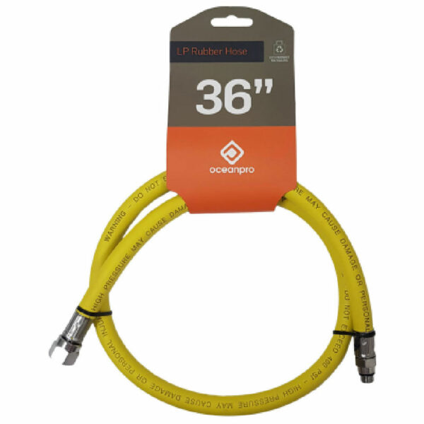 Oceanpro LP Rubber Hose 36 Yellow - Diversworld Scuba Diving Cairns Australia