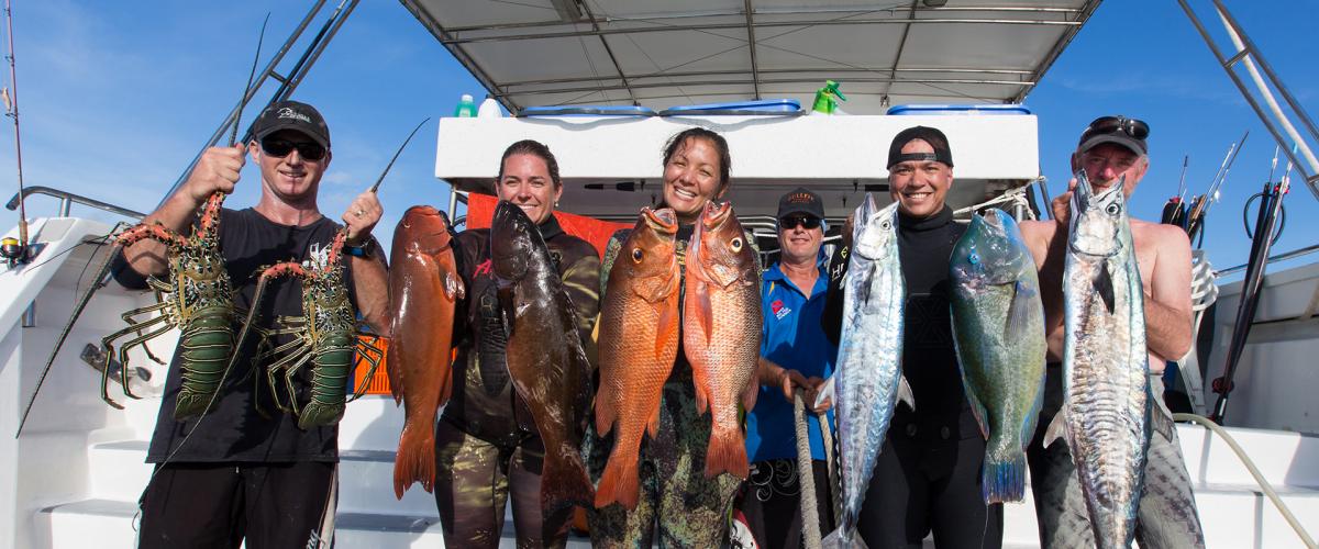 Spearfishing Liveaboard Charter Trip Group Pic