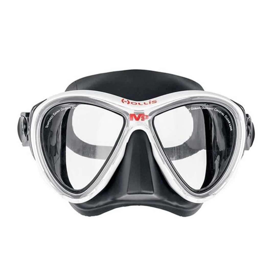 Hollis M3 Mask White - Diversworld - Scuba Diving Online Store Cairns - Australia