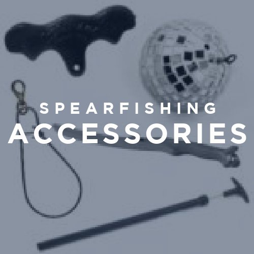 Spearfishing Accessories, Fin Keepers, Mirror Ball, Flashers, Fin Rails, Grab Bar, Dog Bone, Hoop Stringer