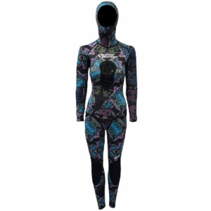 Ocean Hunter Artemis Open Cell 3.5mm Wetsuit Front - Diversworld Spearfishing Cairns