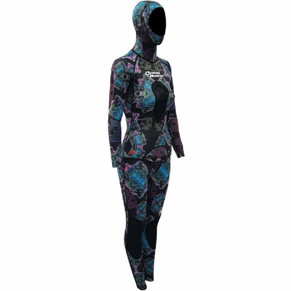 Ocean Hunter Artemis Open Cell 3.5mm Wetsuit Side - Diversworld Spearfishing Cairns