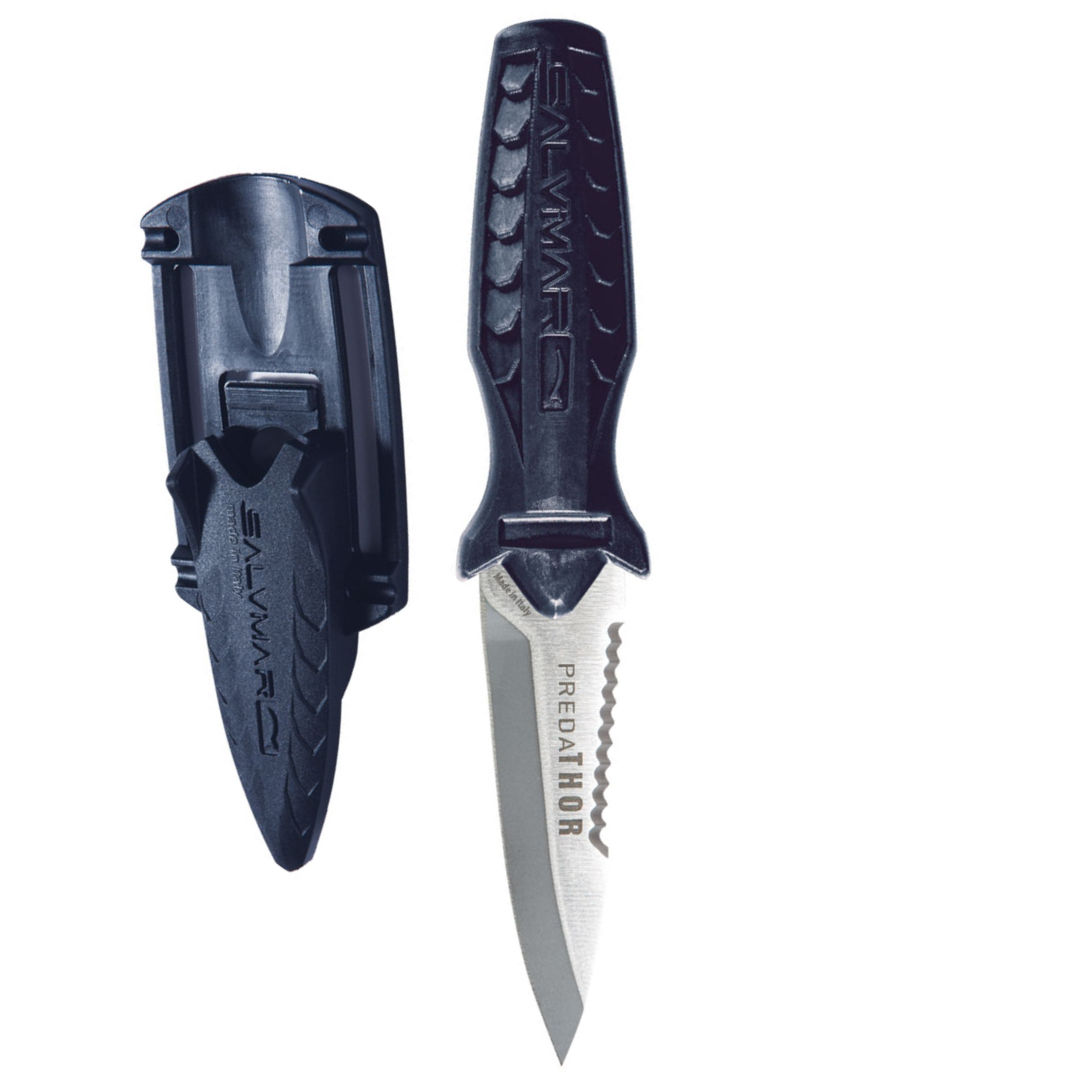 Salvimar Predathor Knife Blue - Diversworld - Spearfishing Scuba Gear Cairns