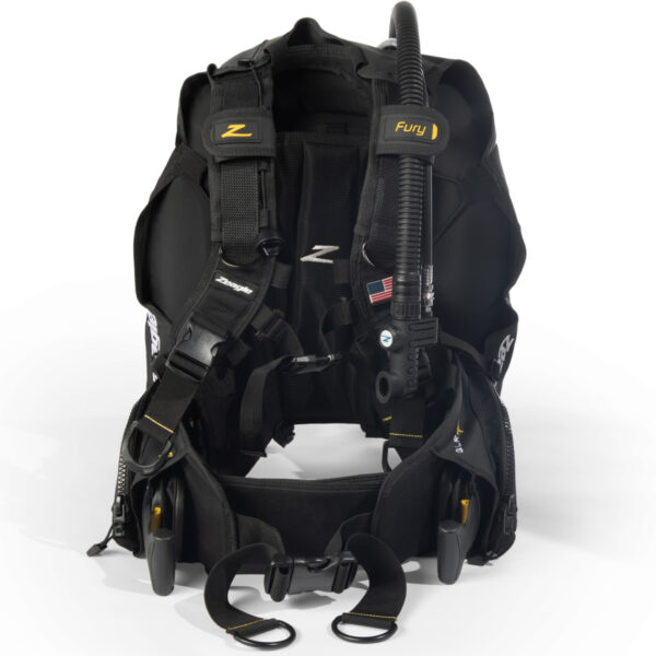 Zeagle Fury BCD Front - Diversworld Scuba Diving Online Store Cairns Australia