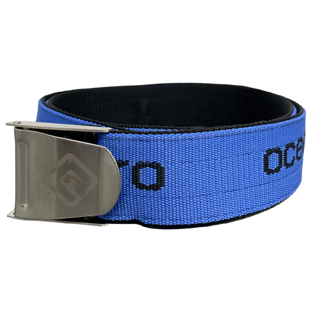 Ocean Pro Nylon Weight Belt Blue - Diversworld Scuba Gear Online Store Cairns Australia