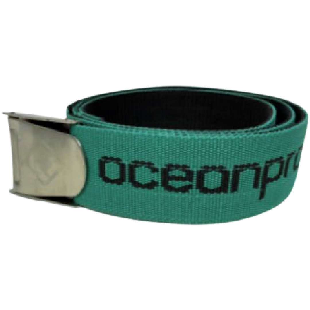 Ocean Pro Nylon Weight Belt Teal Green - Diversworld Scuba Gear Online Store Cairns Australia