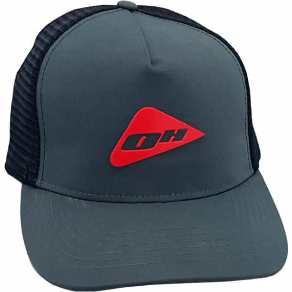 Ocean Hunter Cap Grey Front - Diversworld Scuba Diving Gear Online Store Cairns Australia