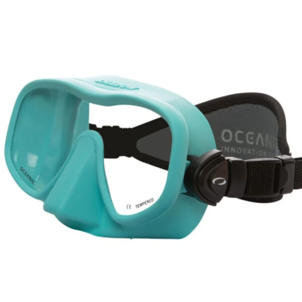 Oceanic Shadow Mask Sea Blue with Strap - Diversworld - Spearfishing - Cairns - Australia