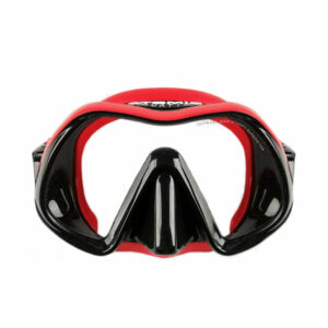 Atomic Venom Frameless Mask Red - Diversworld - Scuba Diving Snorkeling Spearfishing Cairns