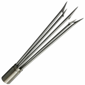 Ocean Hunter Cluster Head 11mm 6mm Aluminium Hand Spear - Diversworld Spearfishing Online Store