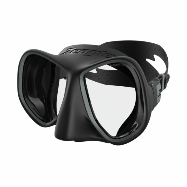 Zeagle Scope Dual Mask Side Detail - Diversworld - Scuba Diving Spearfishing - Cairns - Australia