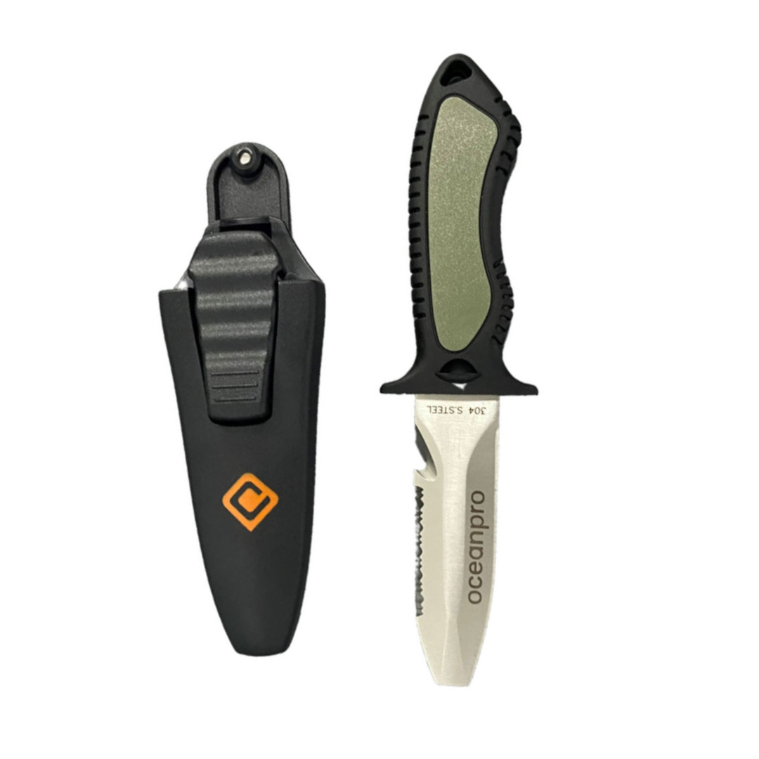 Ocean-Pro-BC-Knife-With-Sheath - Diversworld Spearfishing Online Store Cairns