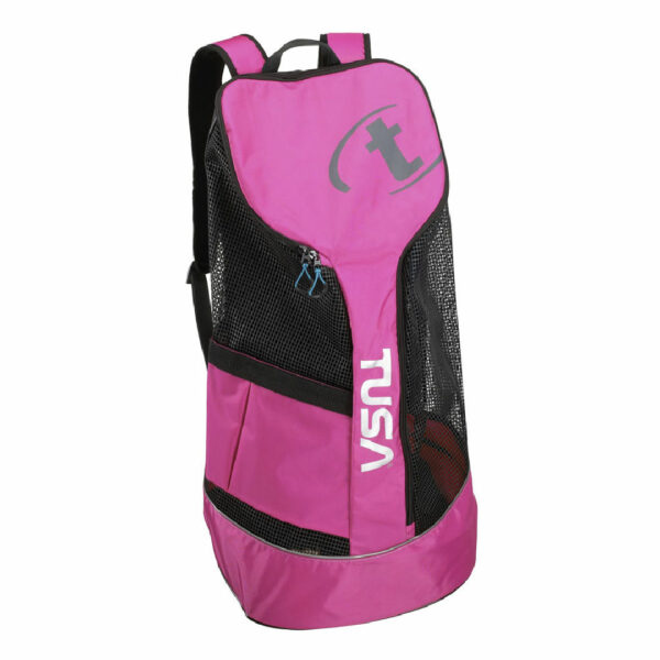 TUSA Mesh Backpack - Pink Black - Diversworld Scuba Diving Gear Online Store