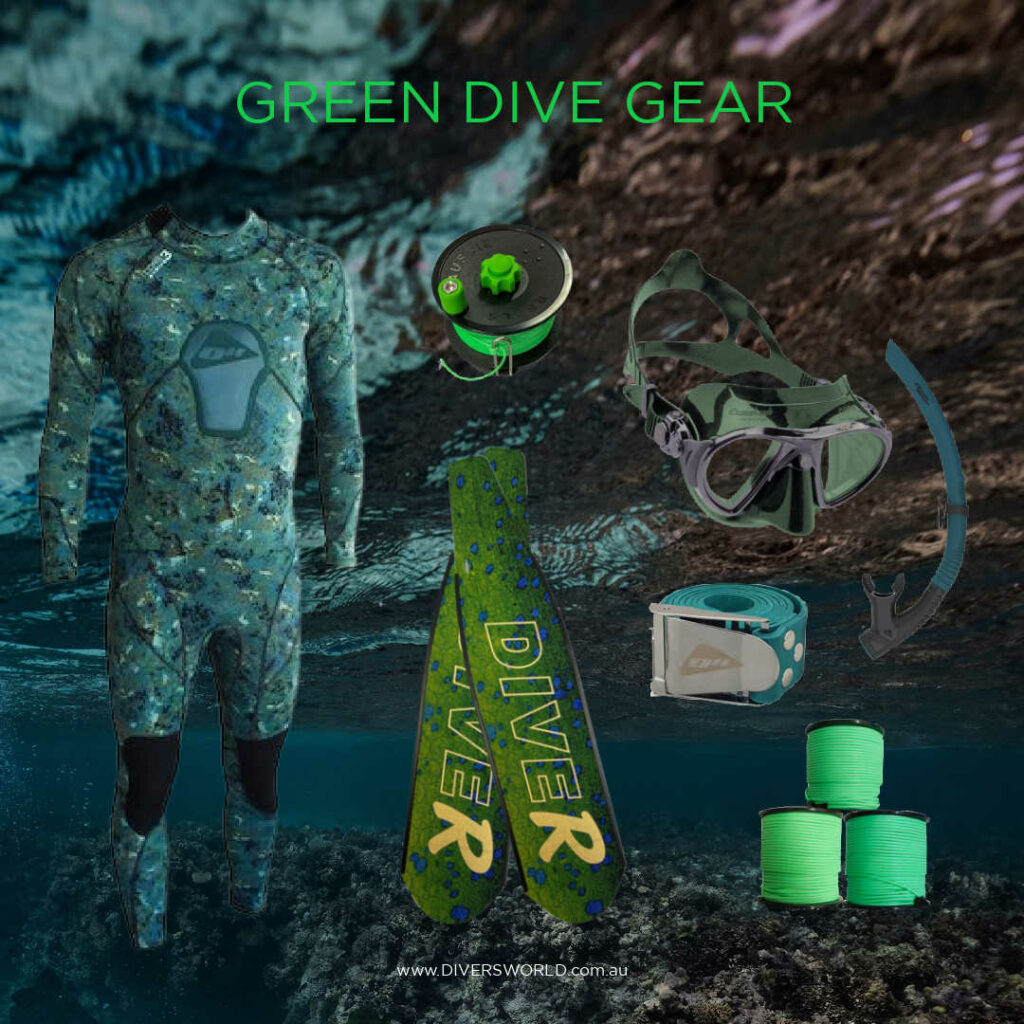 All Green Dive Gear - Diversworld