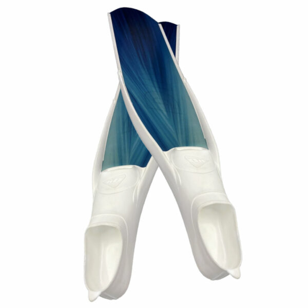 Ocean Hunter Ambush Foot Pocket Pair White w_ Swell DiveRs - Diversworld Cairns - Australia