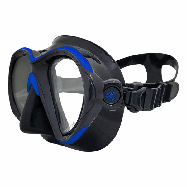 Ocean Pro Portsea Mask Blue - Side View - Diversworld Cairns - Australia