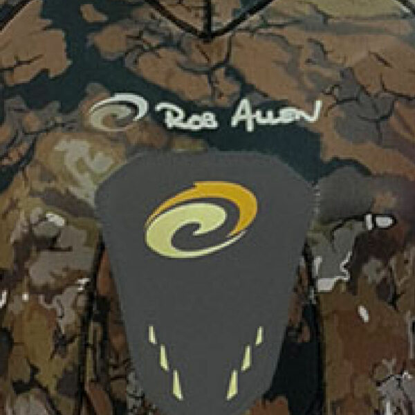 Rob Allen Open Cell 2 piece wetsuit logo - Diversworld Spearfishing Cairns