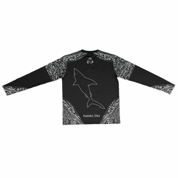 Salty Monkeys Long sleeve Baydhamaw Thitui by David Bosun - Back - Diversworld Spearfishing Cairns Australia