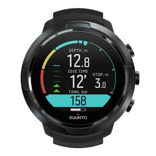 Suunto D5 Black Pressure Dive Computer Freediving Scuba Diving Spearfishing - Diversworld Cairns Australia