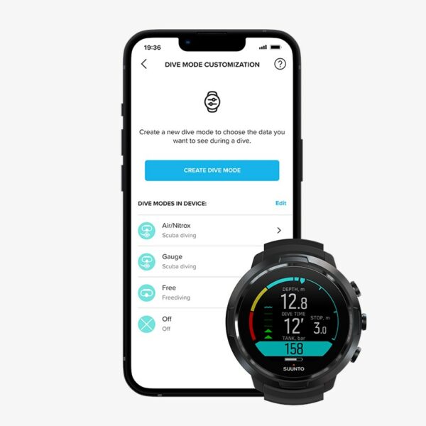 Suunto D5 Iphone App - Dive Computer Freediving Scuba Diving Spearfishing - Diversworld Online Cairns Australia
