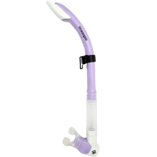 Oceanpro Typhoon SD Snorkel Lilac - Diversworld Scuba Snorkelling Cairns Australia