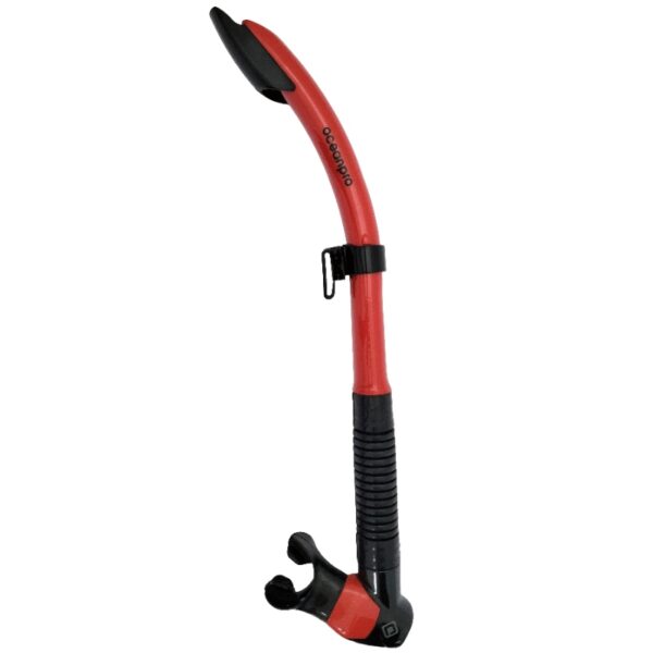 Oceanpro Typhoon SD Snorkel Red - Diversworld Scuba Snorkelling Cairns Australia