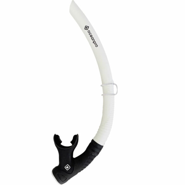 Oceanpro Lorne Snorkel White - Diversworld Scuba Diving Gear Cairns Australia