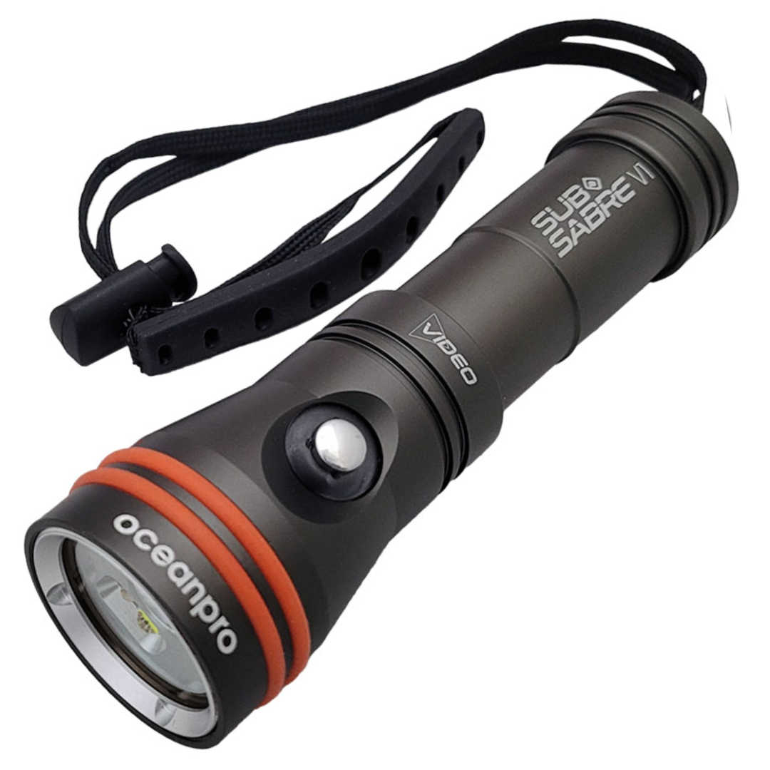 Oceanpro Sub-Sabre V1 Video Light - Diversworld Scuba Diving Cairns Australia