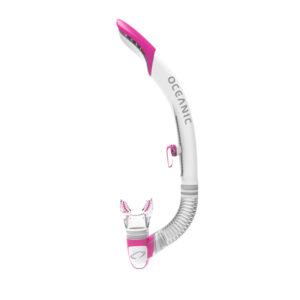 Oceanic Ultra SD Snorkel Pink White - Diversworld Scuba Diving Gear Online Store