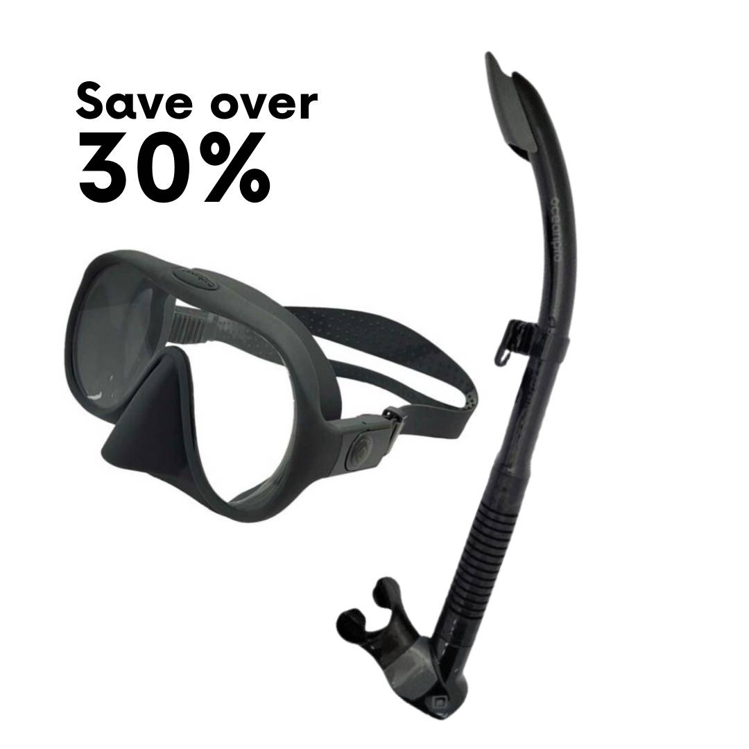 Oceanpro Avalon Mask Snorkel Black