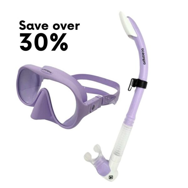 Oceanpro Avalon Mask Snorkel Lilac