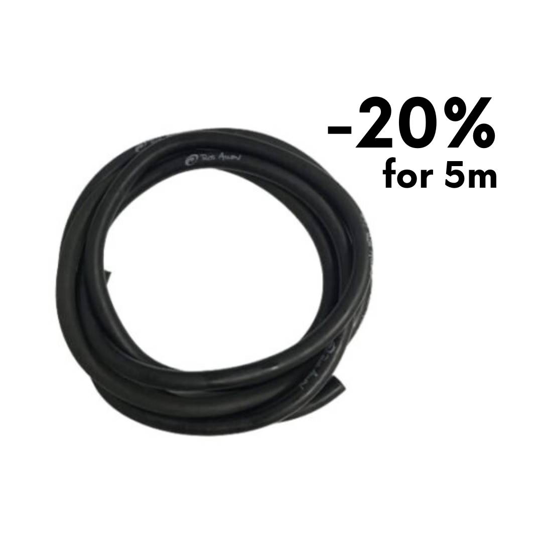 Rob Allen 14mm Black Rubber 5m