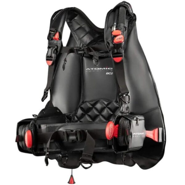 Atomic BC2 with Ai Power Inflator - Front - Diverworld Scuba Cairns Australia